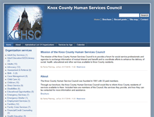 Tablet Screenshot of kchsc.org